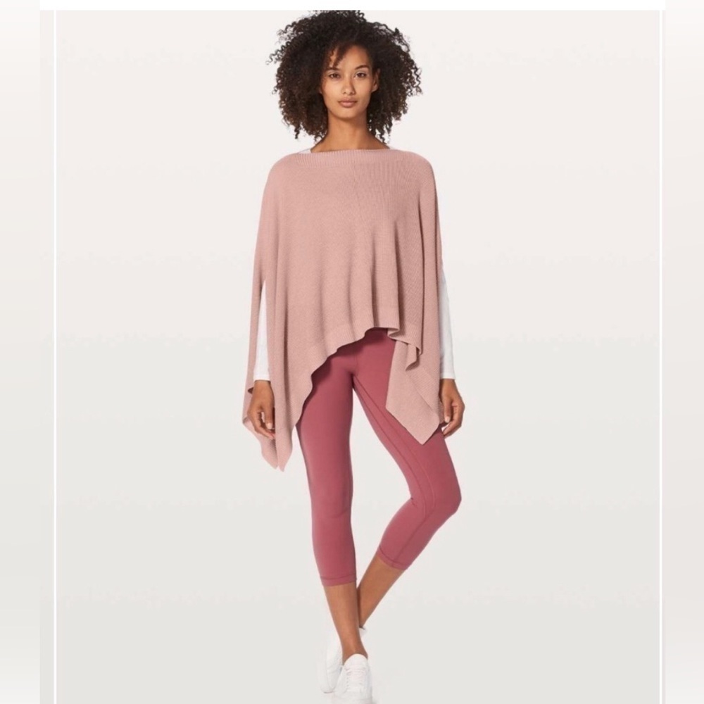 Lululemon Knit Poncho Sweater